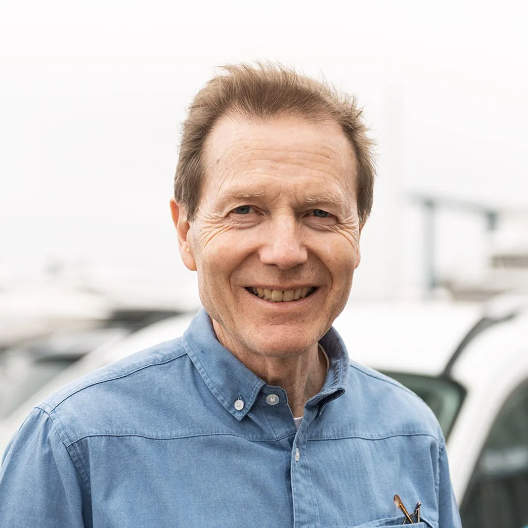 Portrett av Rune Larsen, økonomisjef i Bilfoto